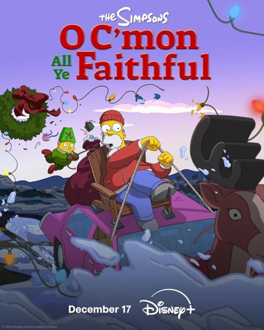فيلم The Simpsons: O Cmon All Ye Faithful 2024 مترجم اون لاين